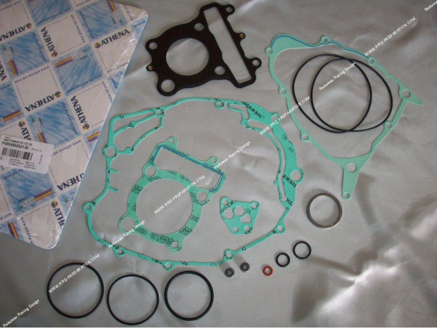 Complete gasket set (16 pieces) ATHENA for 125cc 4-stroke YAMAHA SR engine from 1995