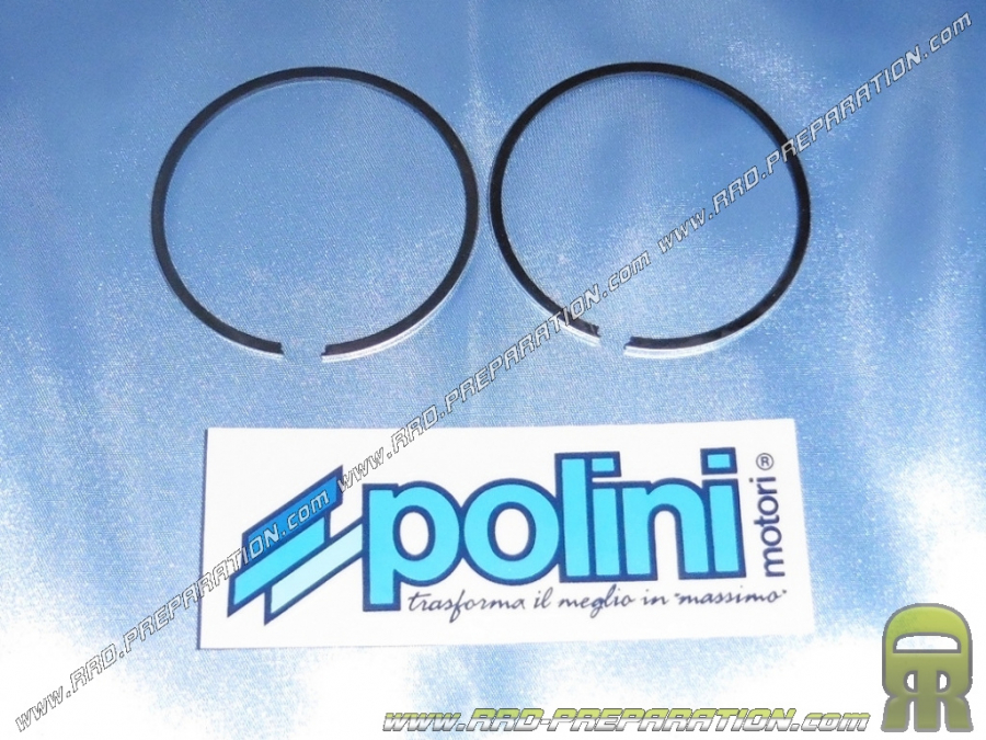 Segmentos POLINI Racing Ø68,5 X 2mm para kit Ø68,5mm 221cc POLINI Racing en scooter VESPA P200 E, PX, PE ... 200cc 2T