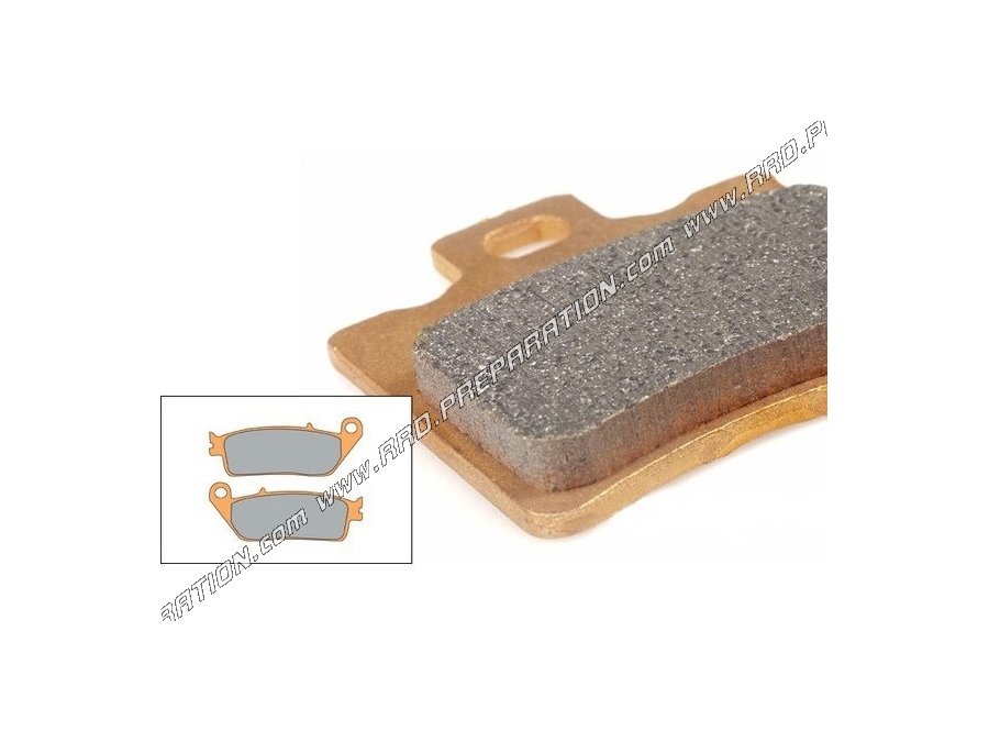 MALOSSI front / rear brake pads for scooter HONDA NES, DYLAN, PS, SH 125, 150 ...