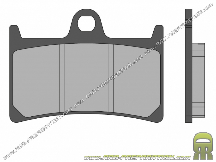 Plaquettes de frein MALOSSI avant pour scooter YAMAHA T-MAX 500 et 530 à partir de 2008