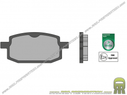 MALOSSI front brake pads for scooter BOATIAN ECO BIKE, ITALJET BAZZOKA, PEUGEOT V-CLIC, YAMAHA AXIS ...