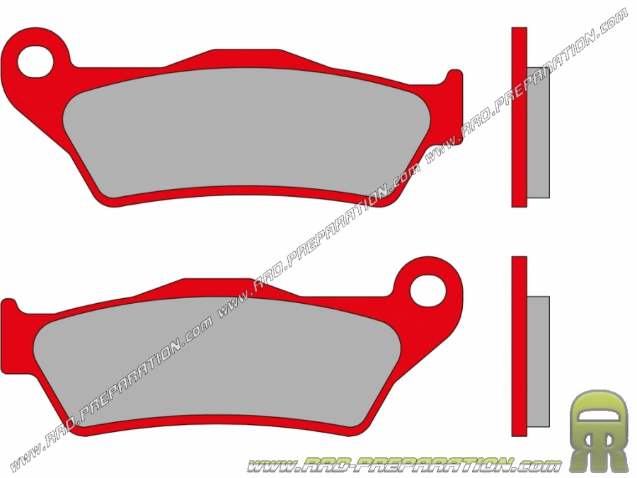 MALOSSI MHR brake pads front / rear for APRILIA SRV, GILERA GP, NEXUS, PIAGGIO BERVERLY 125, 400, 600, 800 ...