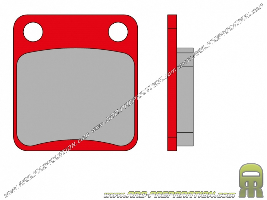 Pastillas de freno delanteras MALOSSI MHR para CAGIVA CITY y HONDA DIO