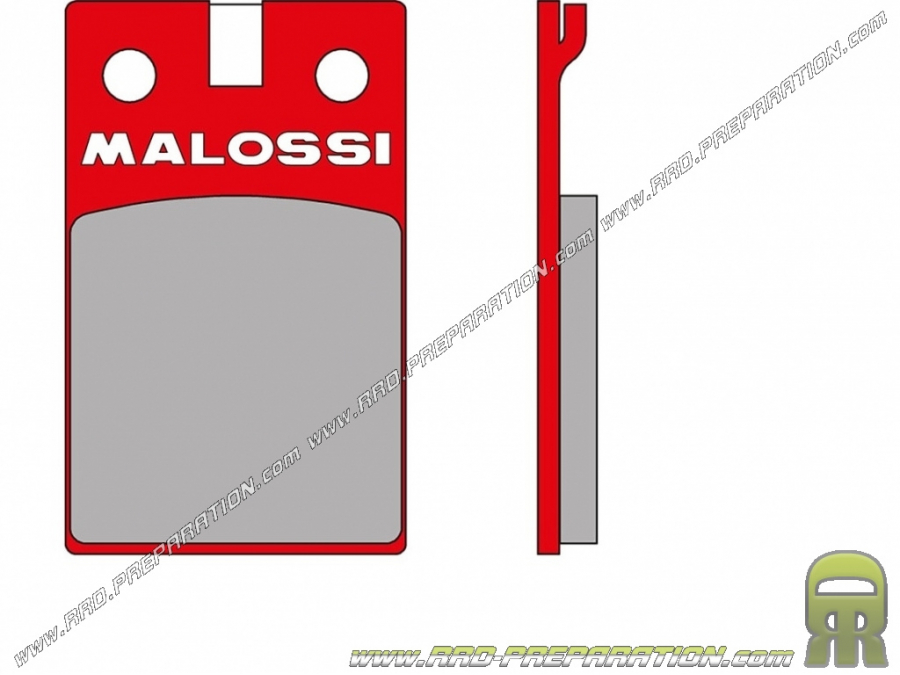 MALOSSI MHR front brake pads for Booster, MBK Nitro, SR50, Runner, Stalker, NRG, NTT, MC2...