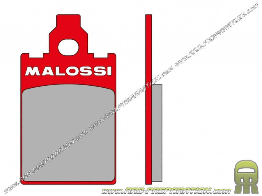 Plaquettes de frein MALOSSI MHR avant pour APRILIA AF1, RX, TUAREG, RED ROSE, BETA, MBK X-LIMIT, YAMAHA DT...