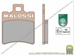 Brake pads MALOSSI MHR DEKRA front / rear for scooter APRILIA , BENELLI, BETA, DERBI , GILERA , PEUGEOT ...