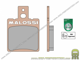 MALOSSI MHR DEKRA front brake pads for scooter APRILIA , BENELLI, BETA, DERBI , GILERA , PEUGEOT ...