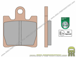 Brake pads MALOSSI MHR DEKRA front / rear for scooter SUZUKI BURGMAN, SYM GTS, JOYMAX, 125, 150, 400 ...