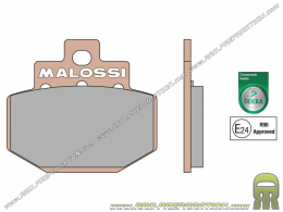 MALOSSI MHR DEKRA front / rear brake pads for scooter DERBI GP1, GILERA DNA, PIAGGIO , VESPA 125, 150, 180, 200 ...