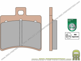 Brake pads MALOSSI MHR DERKA front / rear maxi scooter, scooter, motorcycle APRILIA RS, ATLANTIC, SCARABEO, BENELLI ...