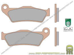 Plaquettes de frein MALOSSI MHR DEKRA avant / arrière pour APRILIA SRV, GILERA GP, NEXUS, PIAGGIO BERVERLY 125, 400, 600, 800..