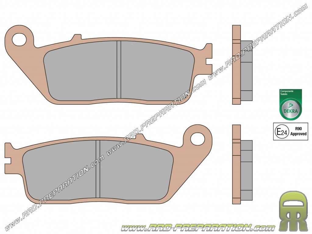 Plaquettes de frein Scooters Kymco Agility 125 Avant de 2006 à 2014