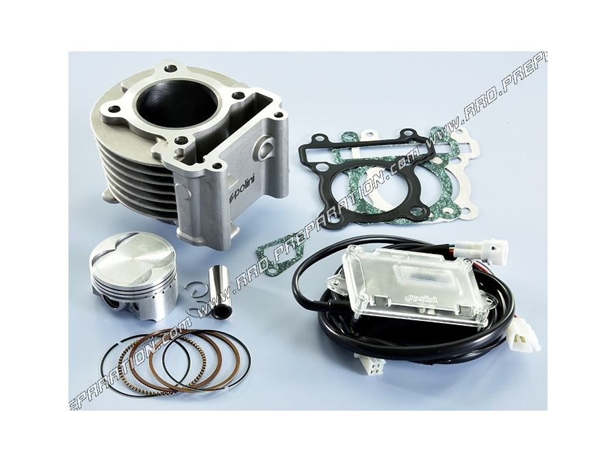 Kit 158cc Ø59mm POLINI, cylinder / piston with calculator for YAMAHA CYGNUS 125 4T (has injection)