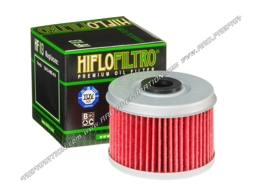 Filtro de aceite HIFLO FILTRO para moto, quad y buggy HONDA 125, 200, 250...