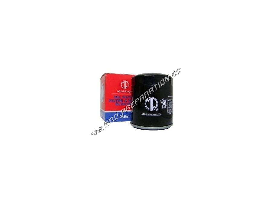 MEIWA oil filter for 4-stroke maxi-scooter APRILIA , DERBI , GILERA , PEUGEOT , ITALJET, PIAGGIO ...