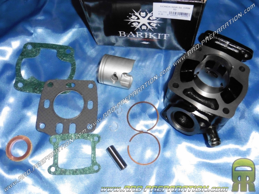 70cc kit Ø46mm cast BARIKIT motorcycle HONDA MBX 50, MTX R 50, R 50 CRM and NSR liquid cooling