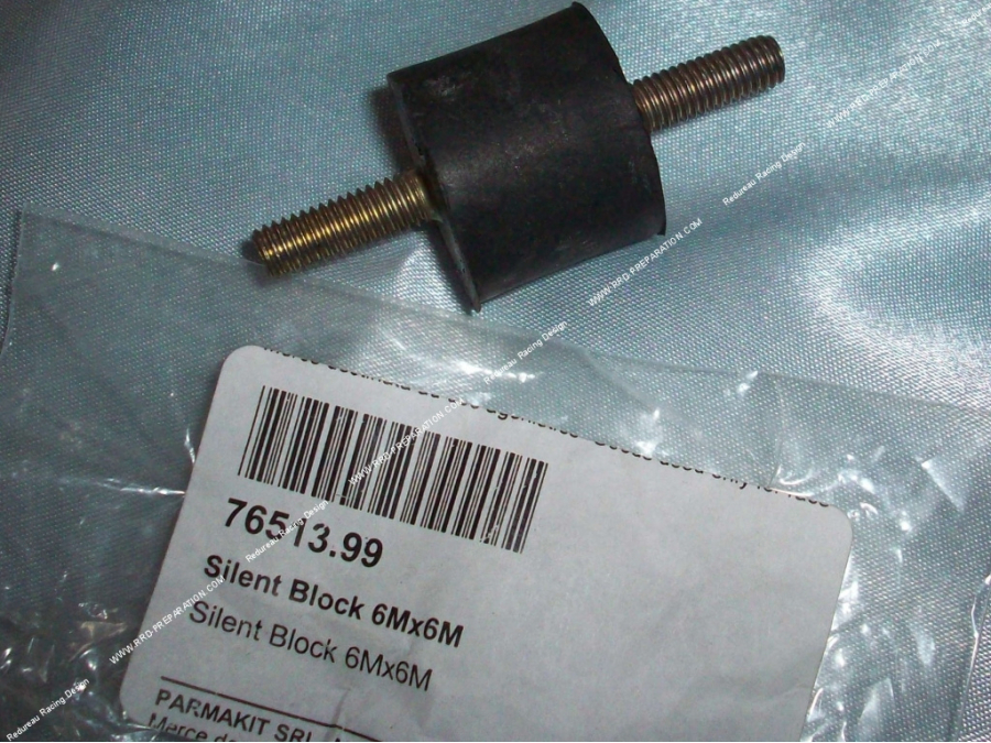 Silentbloc PARMAKIT rosca universal 6mm macho/macho