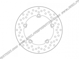 Disque de frein arrière FRANCE EQUIPEMENT Ø245mm YAMAHA MT 07, MT 09, XSR 900...