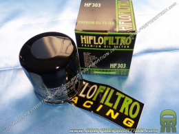 Filtro de aceite HIFLO FILTRO para moto, quad y buggy ACCESS, APACHE, BIMOTA, HONDA, KAWASAKI, POLARIS, y YAMAHA 300, 400...