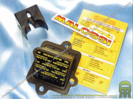 Clapets MALOSSI MHR VL14 carbone pour scooter moteur minarelli horizontal (nitro, ovetto, aerox, jog, dinli...)