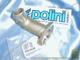 Pipe d'admission POLINI Ø19mm  MINARELLI V1, GARELLI NOI, YAMAHA YAMI, BENNELLI MOTORELLA 50, G2, G2L, FANTIC ISSIMO... 