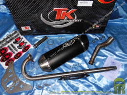 exhaust line TURBO KIT QUAD OVAL TK H2 for KYMCO KXR, MXU, MAXXER, 250 and 300cc MONGOOS