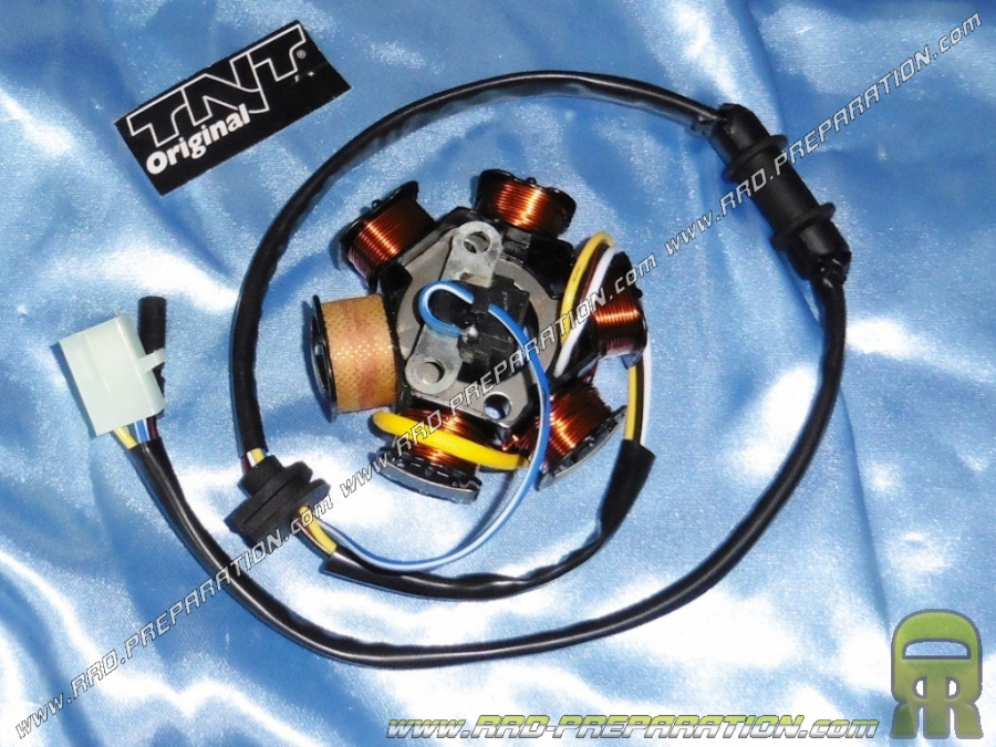 Stator + TNT sensor cables for lighting of origin for scooter Peugeot TREKKER, SPEEDFIGHT, BUXY, TKR ... 50