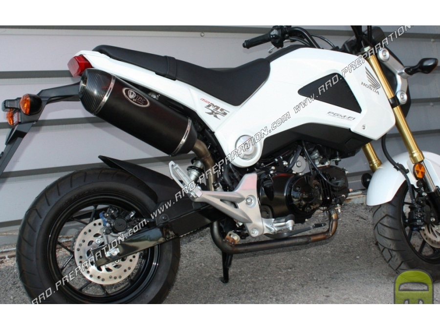 Pot d'échappement TURBOKIT TK H2 pour HONDA MSX et GROM 125 4T