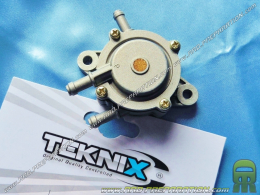 Robinet d'essence TEKNIX pour scooter PIAGGIO X9, X8, MP3, NRG, GILERA DNA, RUNNER... 50, 125, 400cc...