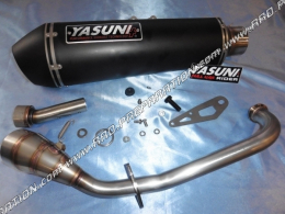 Exhaust YASUNI for maxi-scooter YAMAHA N-MAX 125cc 4 stroke