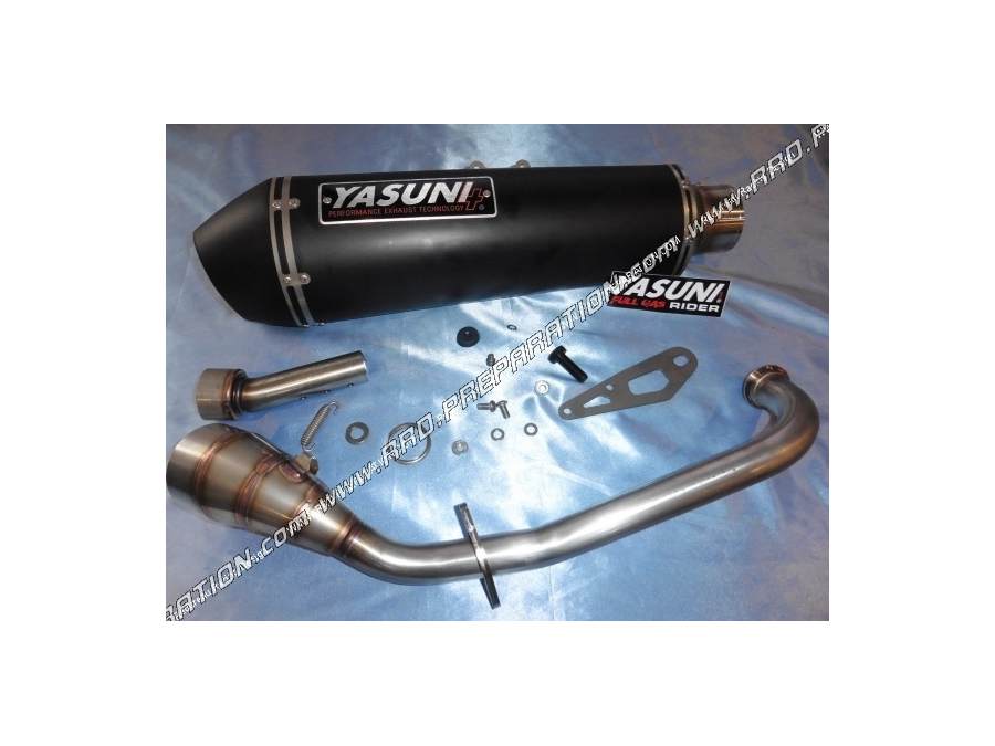 Exhaust YASUNI for maxi-scooter YAMAHA N-MAX 125cc 4 stroke