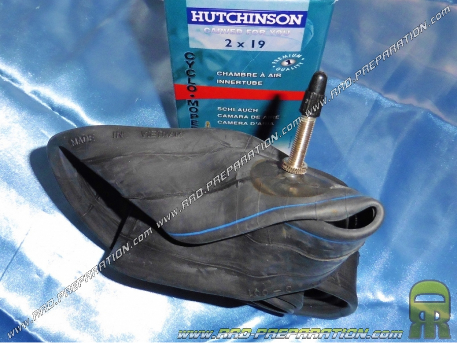 Chambre air HUTCHINSON 2 x 19 pouces valve droite