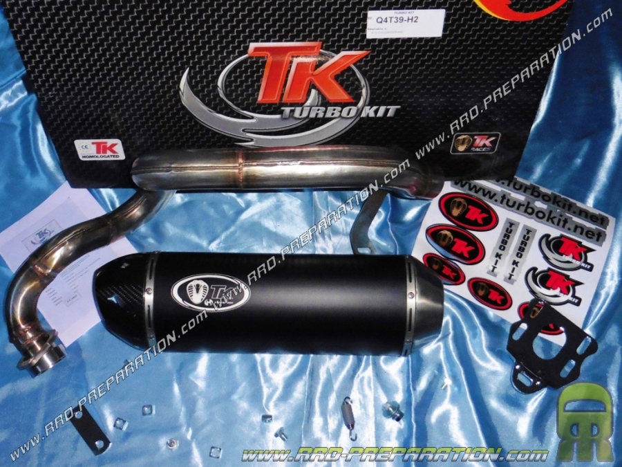 Línea de escape TURBO KIT TK OVAL H2 para BUGGY PGO BUGRIDER 500cc