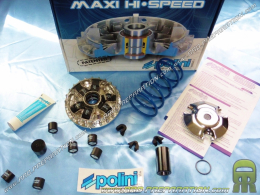 Variator POLINI HI SPEED (variator, spring push, ...) for maxi scooter APRILIA, GILERA, PIAGGIO, 125 and 150cc ...