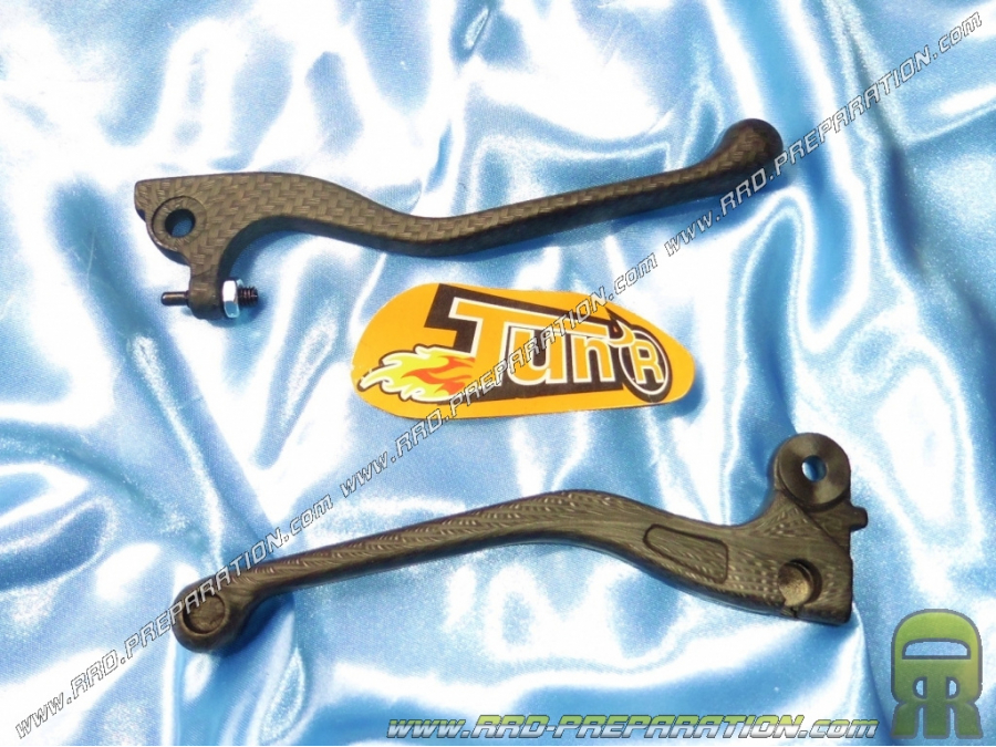 clutch and brake levers TUN 'R Carbon for APRILIA RS (96 to 98) and RX (97 to 02)