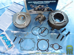 Kit haut moteur Ø57,5mm 110cc POLINI fonte 6 transferts pour scooter VESPA 50cc 2T PK, HP, XL, SPECIAL, PIAGGIO APE...