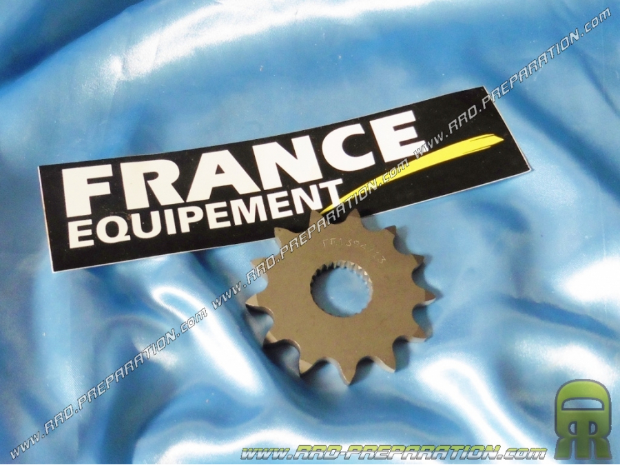 Pignon de sortie de boite FRANCE EQUIPEMENT dents aux choix pour CAM-AM 450cc DS de 2007 à 2008 largeur 520