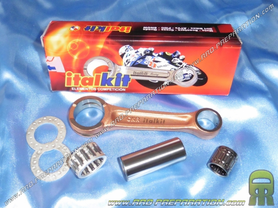 Biela ITALKIT Competición Reforzada (Longitud 110mm, biela Ø22mm, eje 16mm) MOTO YAMAHA TZR... 125cc 2T