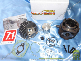 Kit haut moteur Ø47mm 75cc MALOSSI fonte 6 transferts pour scooter VESPA 50cc 2T PK, HP, XL, SPECIAL, PIAGGIO APE...