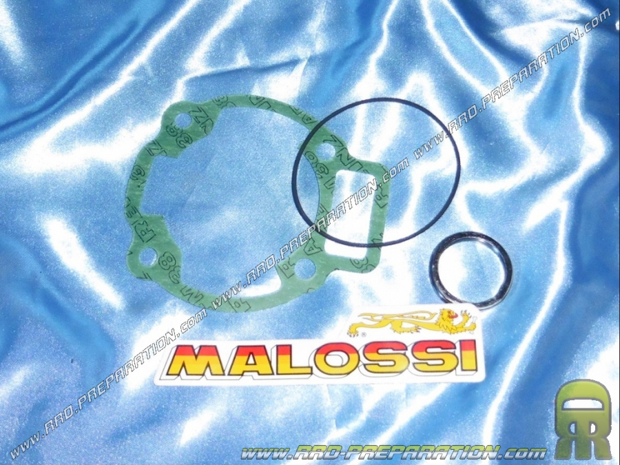 Pack joint complet MALOSSI pour kit 175cc Ø65mm aluminium pour APRILIA SR, GILERA TYPHOON, PIAGGIO ZIP, SKIPPER 125 et 150 2T