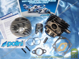 Kit haut moteur Ø38,4mm 50cc POLINI en fonte pour scooter VESPA 50cc 2 temps