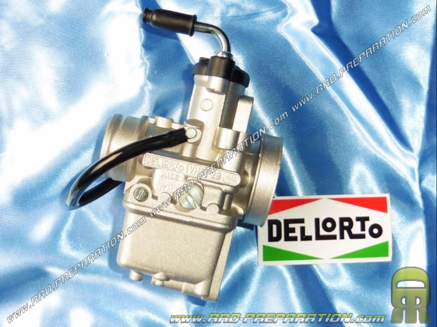 Carburateur DELLORTO VHST 28 BS racing souple starter a levier sans graissage séparé ni dépression (avec Power Jet )