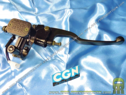 Right brake master cylinder with black CGN lever for Derbi Senda