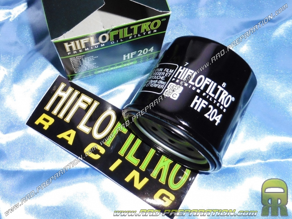 HIFLO HF204 oil filter for quad ... HONDA CBR, KAWASAKI ZZR, YAMAHA R6 ... - www.rrd-preparation.com