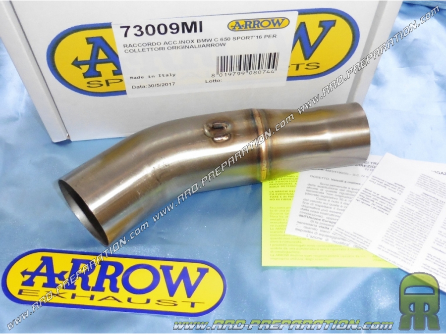 Exhaust POLINI MAXI scooter BMW C 600 2012 2014