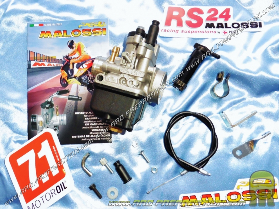 MALOSSI PHBL 25 BD carburettor without separate lubrication, flexible