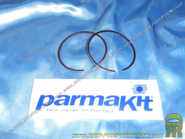  Jeu de 2 segments Ø66 X 1,2mm chromé de rechange pour kit 195cc Ø66mm PARMAKIT TSV aluminium LML STAR, DELUXE, VESPA, TS