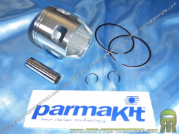Piston bi-segment Parmakit Ø66mm axe 16mm pour kit 195cc PARMAKIT alu LML STAR, DELUXE, VESPA, TS, SPRINT, VELOCE 125,150cc