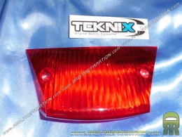 Lente de luz trasera roja TEKNIX para scooter PIAGGIO ZIP desde 2001