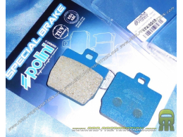 Pastillas de freno delanteras / traseras POLINI para scooter MBK NITRO, STUNT, YAMAHA AEROX, SLIDER... 50